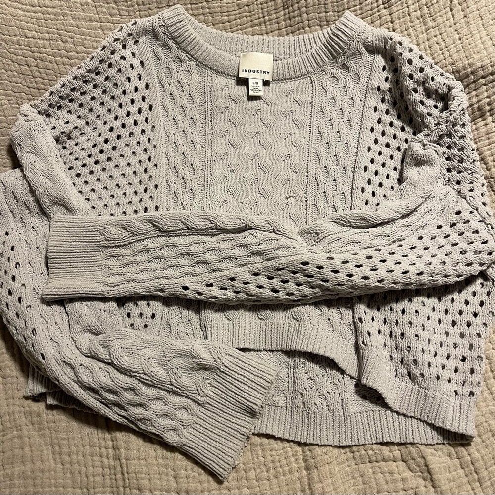 Industry Cable Knit Sweater